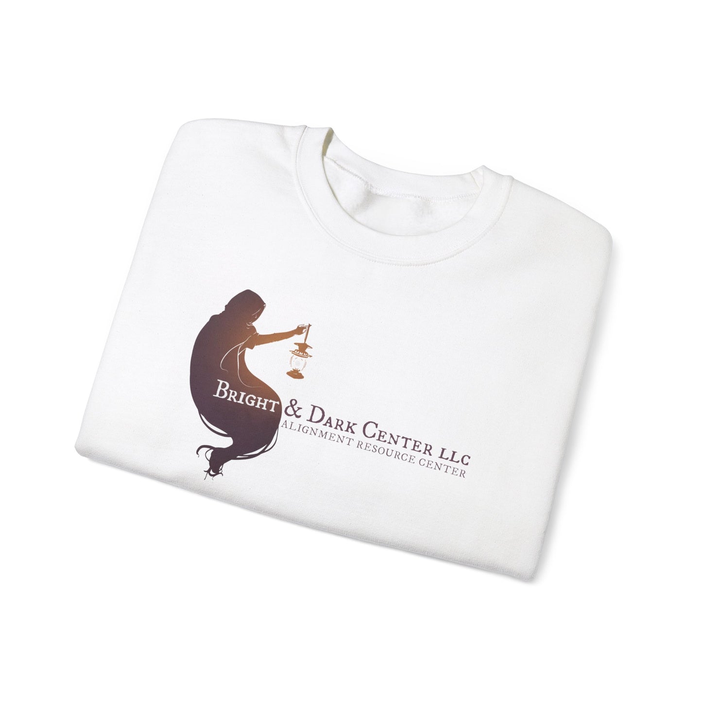Bright & Dark Center Unisex Heavy Blend™ Crewneck Sweatshirt