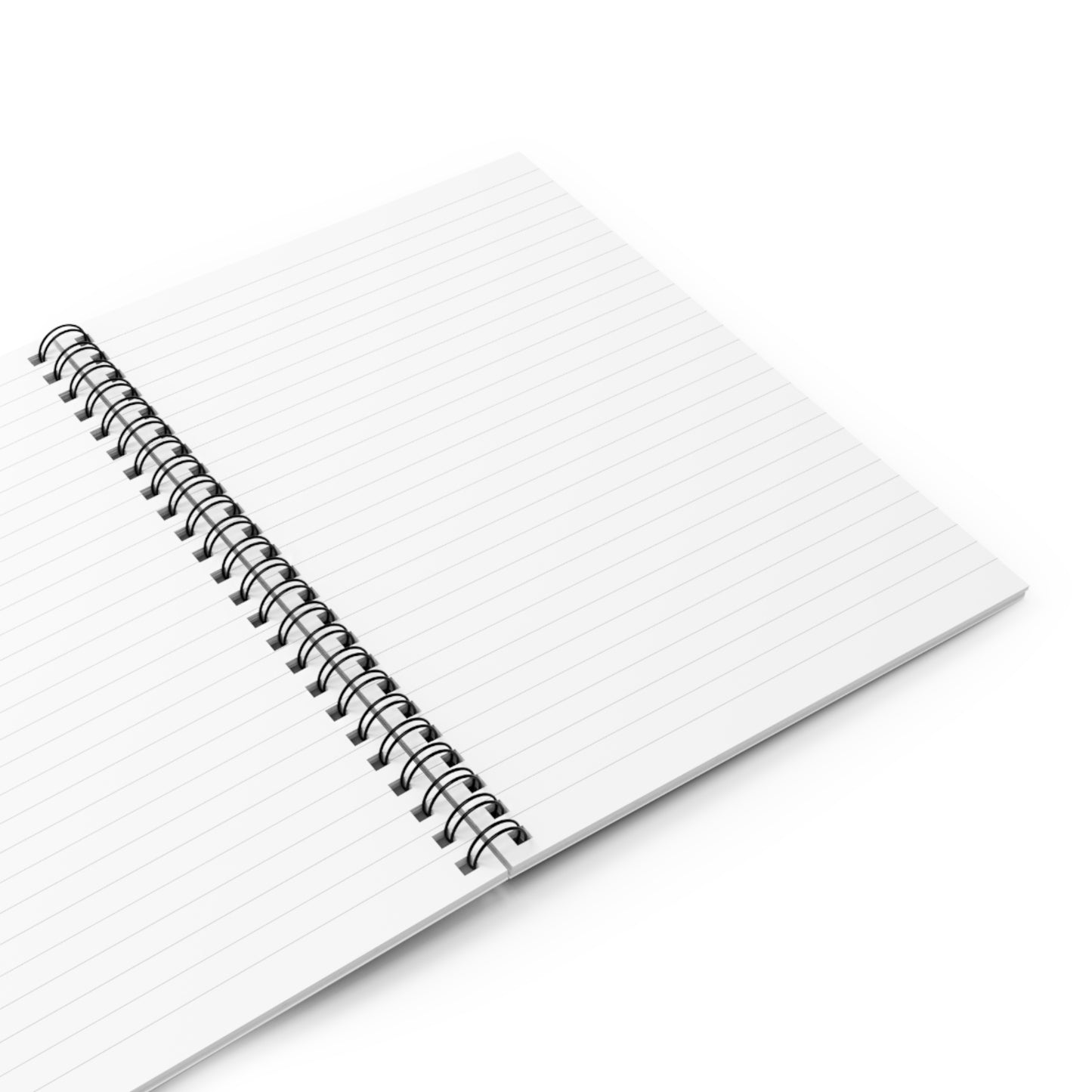 Bright and Dark Center Ruled Spiral Notebook