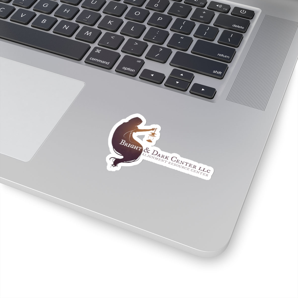 Bright and Dark Kiss-Cut Sticker