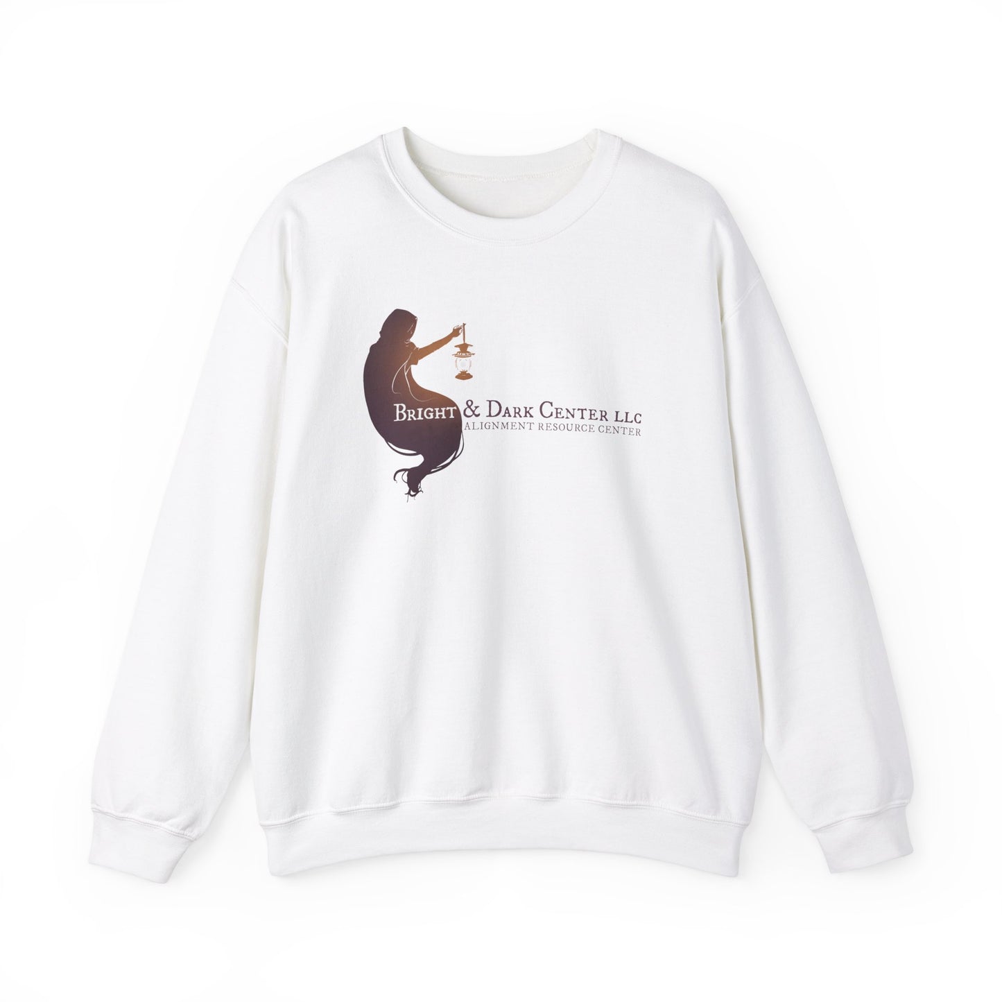 Bright & Dark Center Unisex Heavy Blend™ Crewneck Sweatshirt