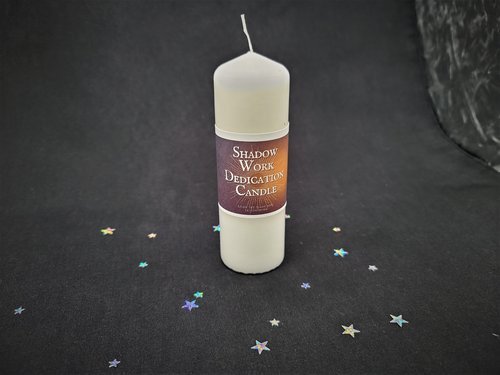 Shadow Work Dedication Candle - Bright and Dark Center LLC