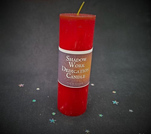 Shadow Work Dedication Candle - Bright and Dark Center LLC