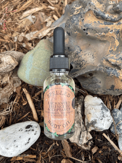 Spelled Body Oil - Enchanted Essence of Acceptance